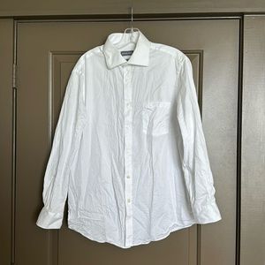 Men’s White Michael Kors Regular Fit 16.5 & 32/33 Dress Shirt